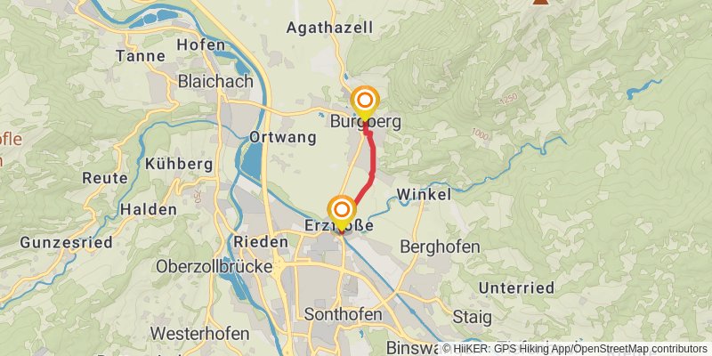 Himmelsstürmer-Route spur 6 Map