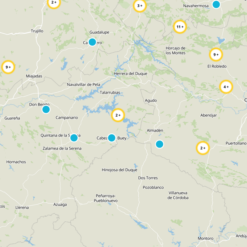 Peñalsordo Static Map