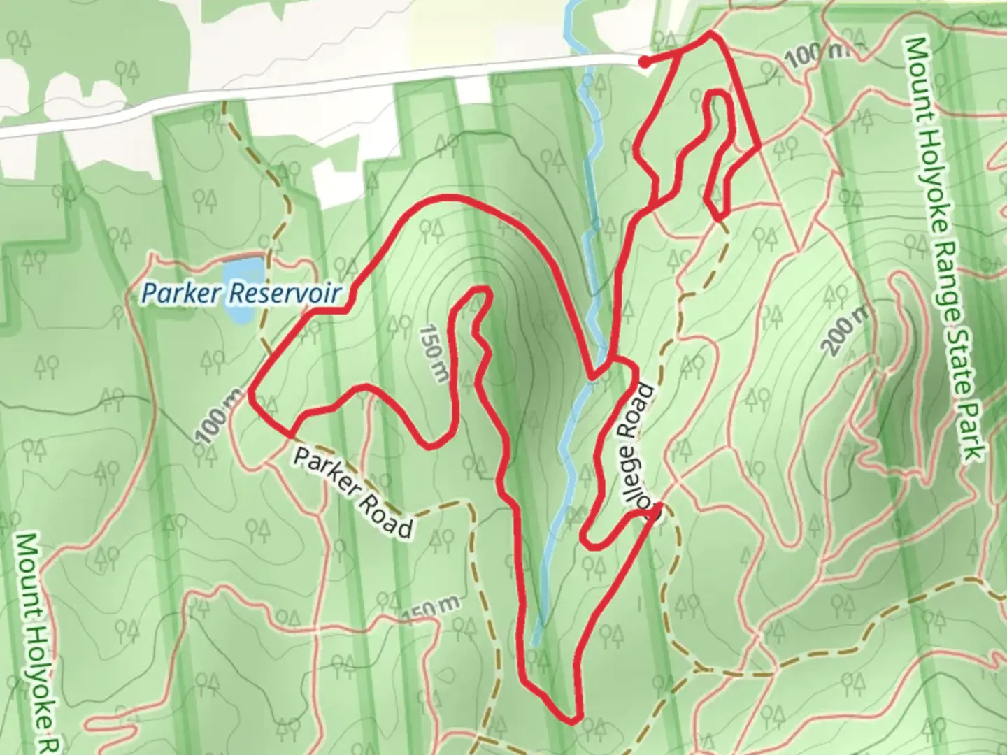 An image depicting the trail Glenna Bell Loop Trail and its surrounding area.