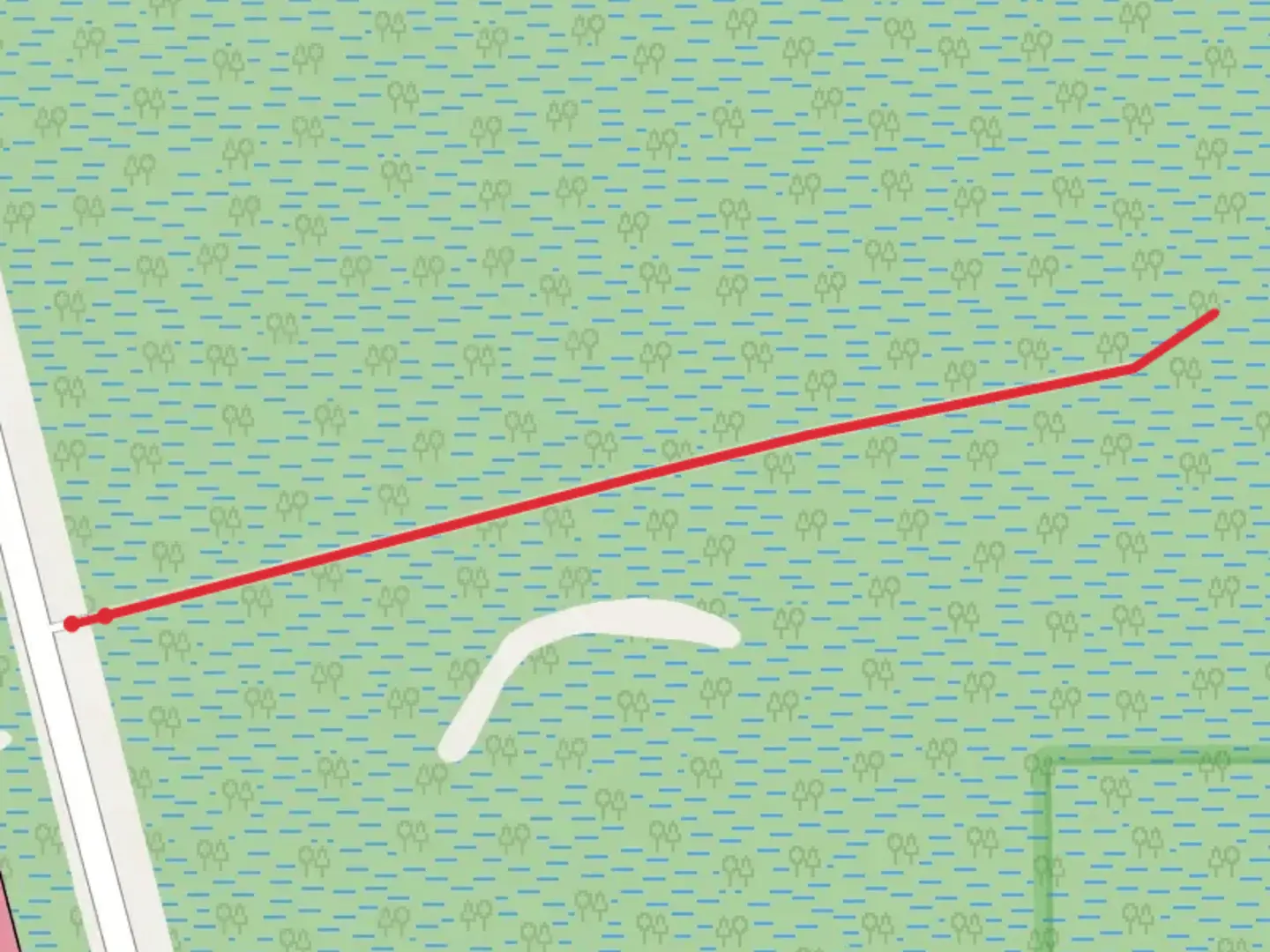 An image depicting the trail Maurepas Swamp Wildlife Management Area Nature Trail and its surrounding area.