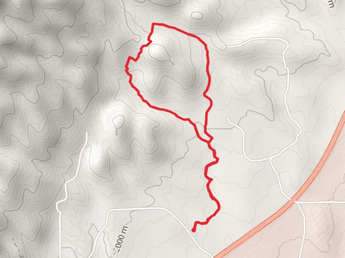 An image depicting the trail Aiken Canyon Trail Loop and its surrounding area.