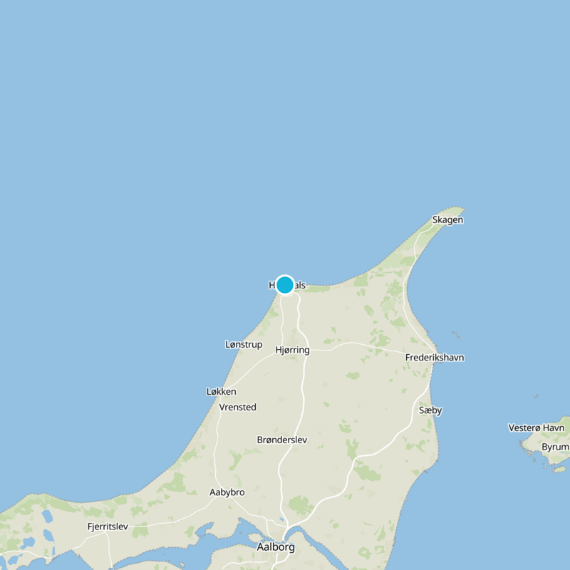 Hjørring Static Map
