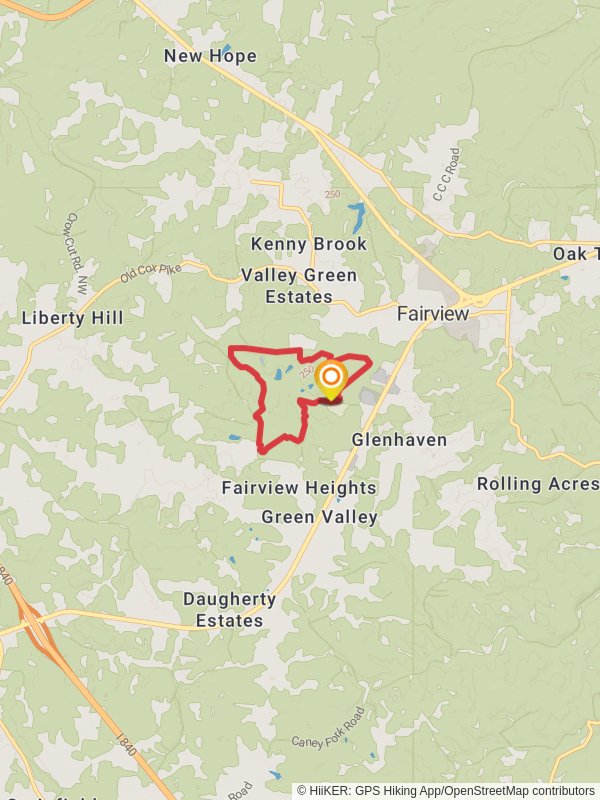 Bowie Nature Park Loop