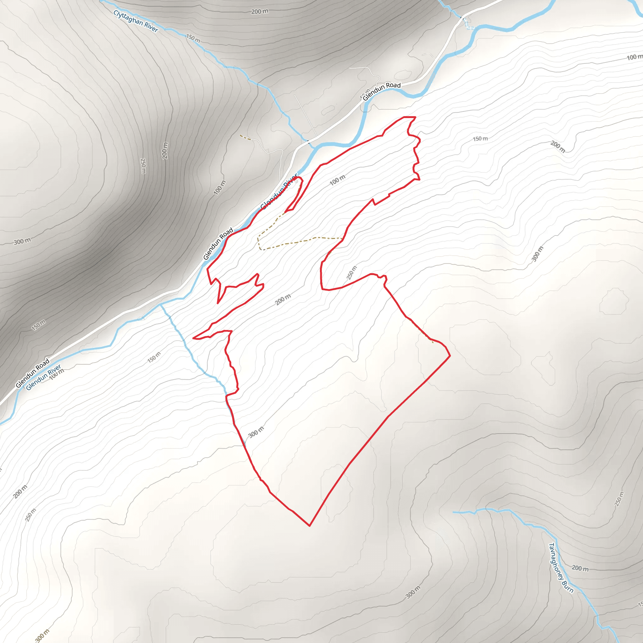 Ronan’s Way - Red Loop mobile static map