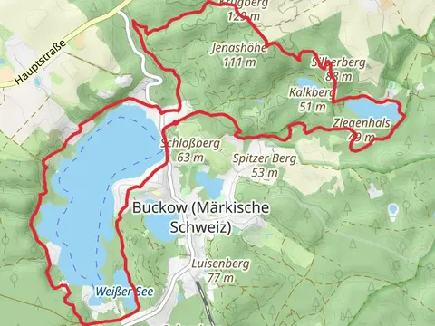 Grober Tornowsee and Schermutzelsee Loop