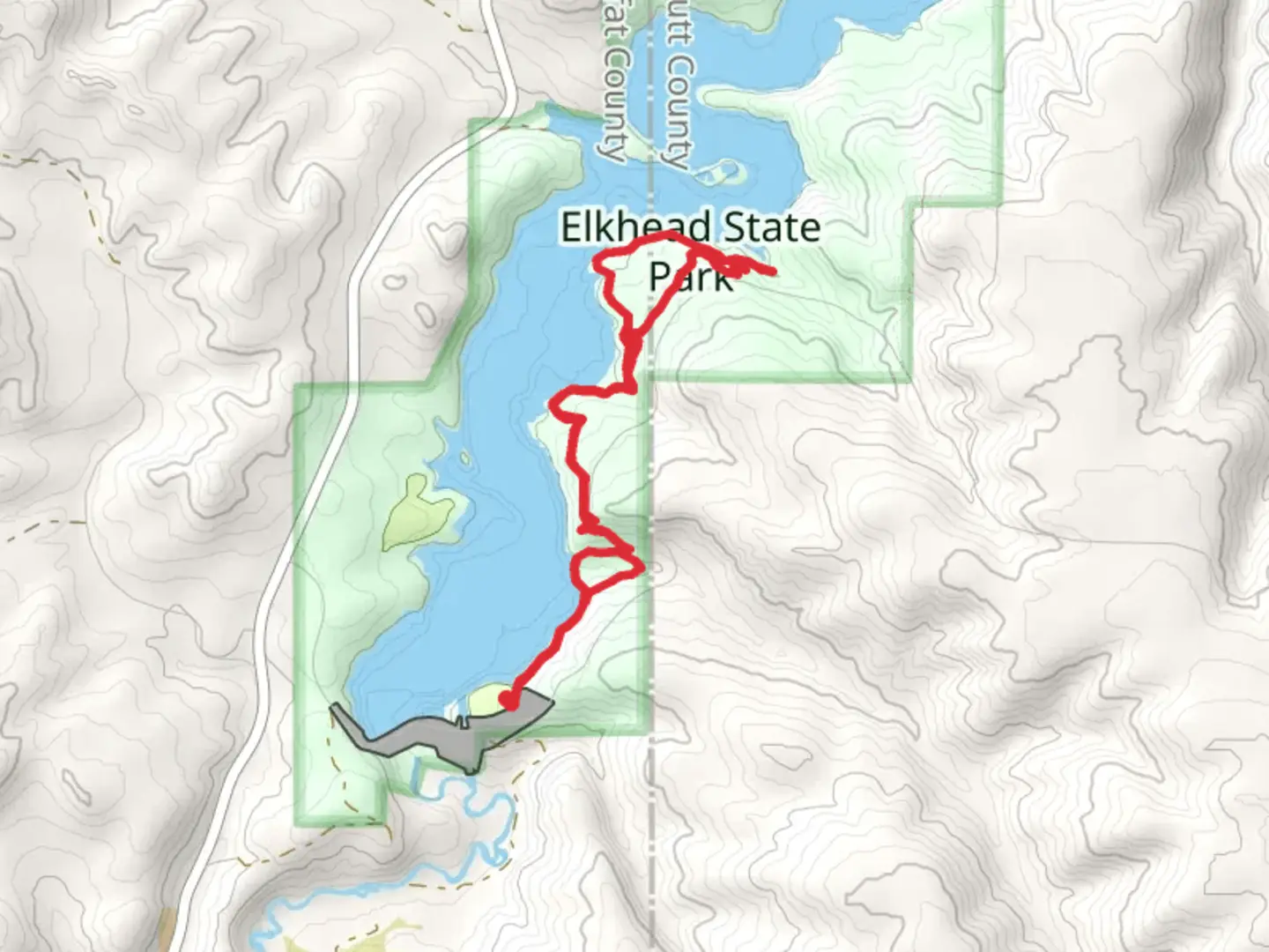 An image depicting the trail Mountain Loop Trail - Bears Ears Campground and its surrounding area.