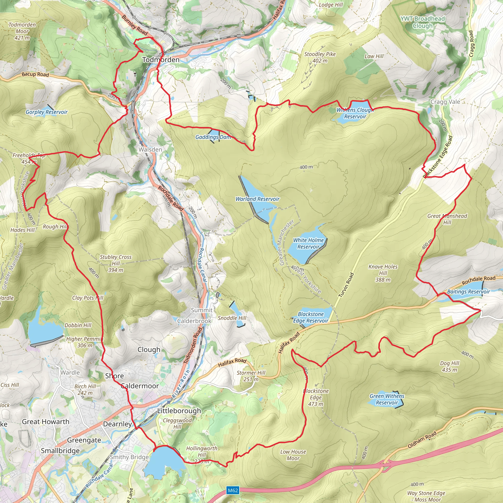 Aiggin Stone Amble mobile static map