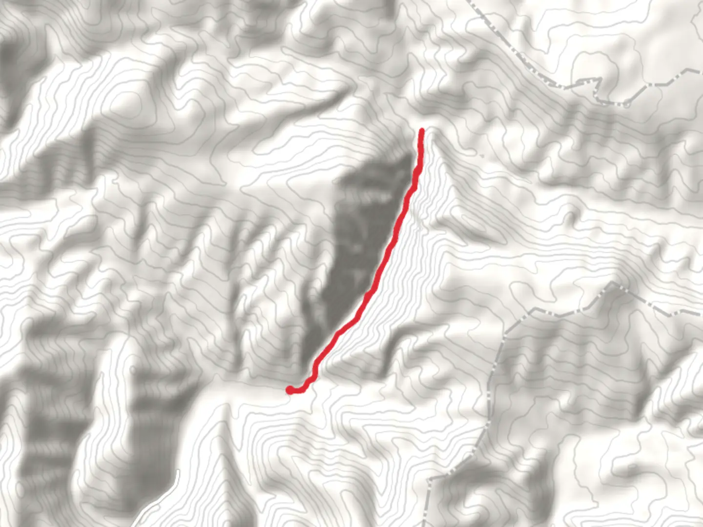 An image depicting the trail Trout Creek Canyon Trail and its surrounding area.