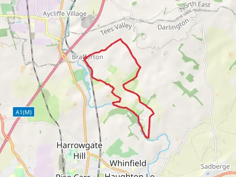 Brafferton Country Park and Fox Hill Loop