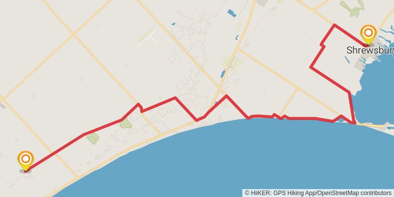 Waterfront Trail stage 51 Map