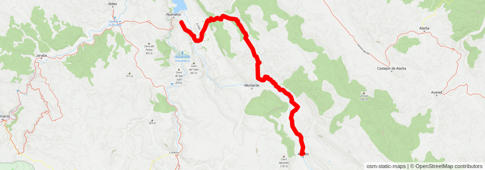 Sierra de Pardos PR Z 92 stage 3 Map