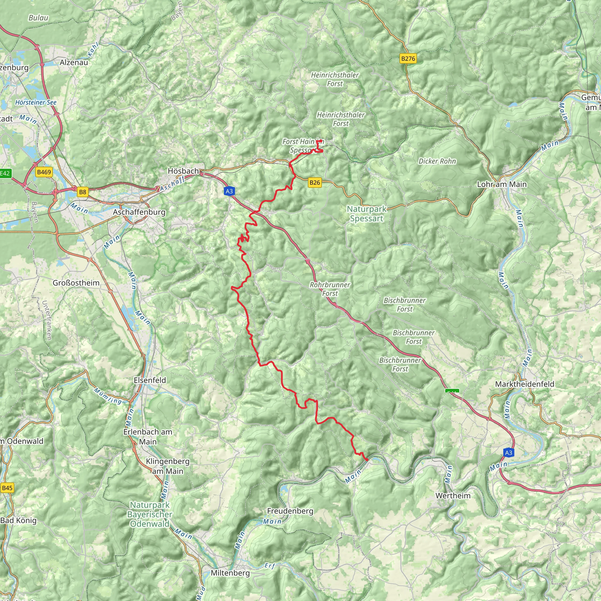 Spessartweg 2 mobile static map
