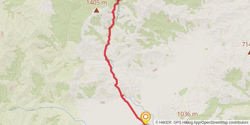 Youngman Stream Track stage 1 Map