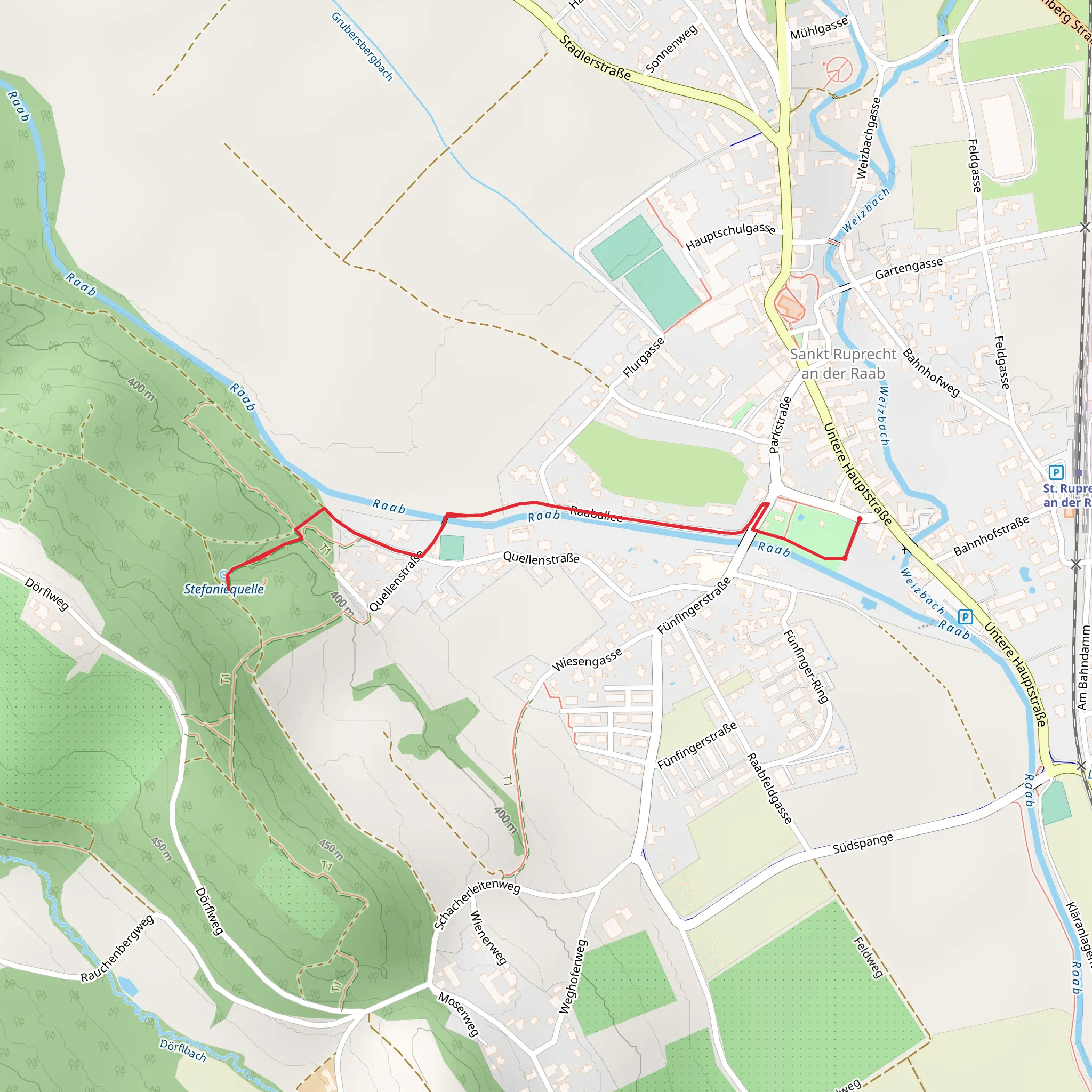 Bee Nature Trail mobile static map