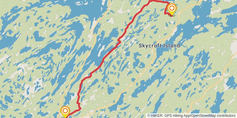 Cataraqui Trail alt 1 Map