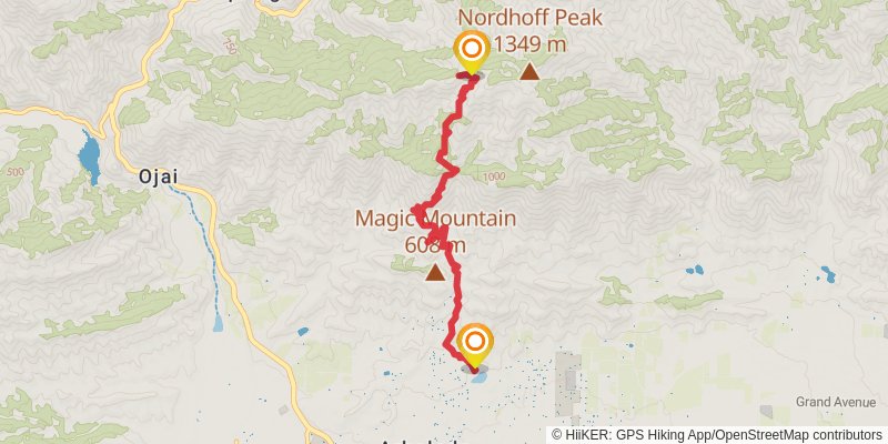 Pratt Trail stage 2 Map