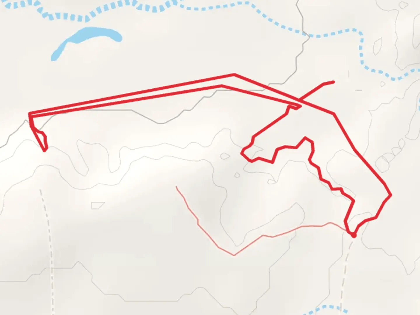 An image depicting the trail Ah-Shi-Sle-Pah Loop Trail and its surrounding area.