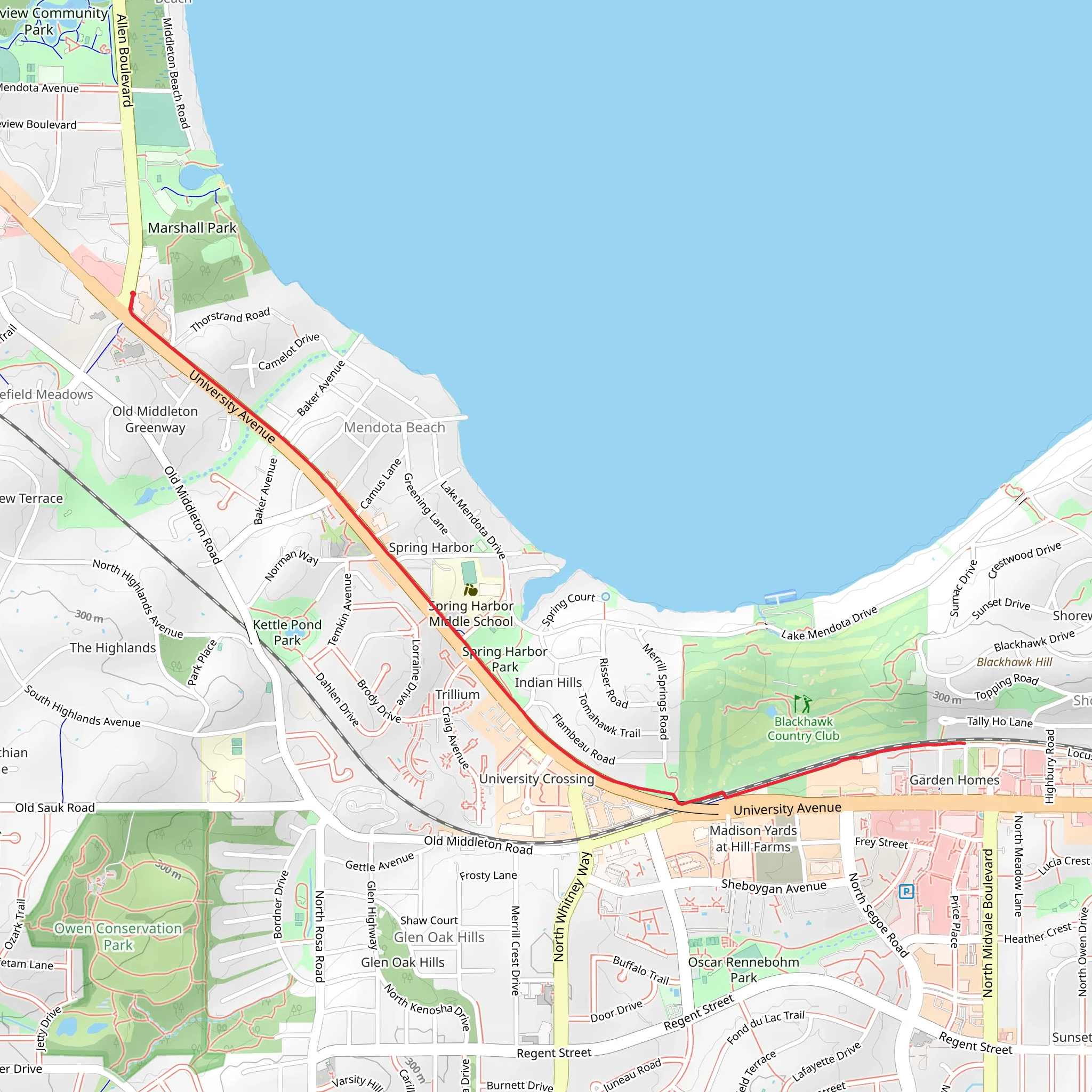 Blackhawk Path mobile static map