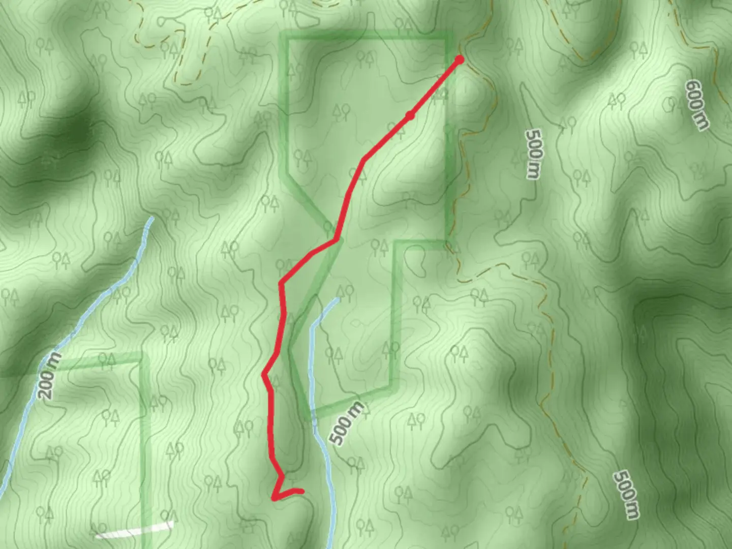 An image depicting the trail Nancy Creek Trail and its surrounding area.