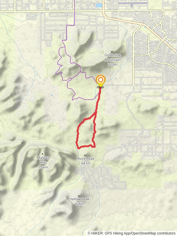 San Tan Mountain Regional Park Short Loop