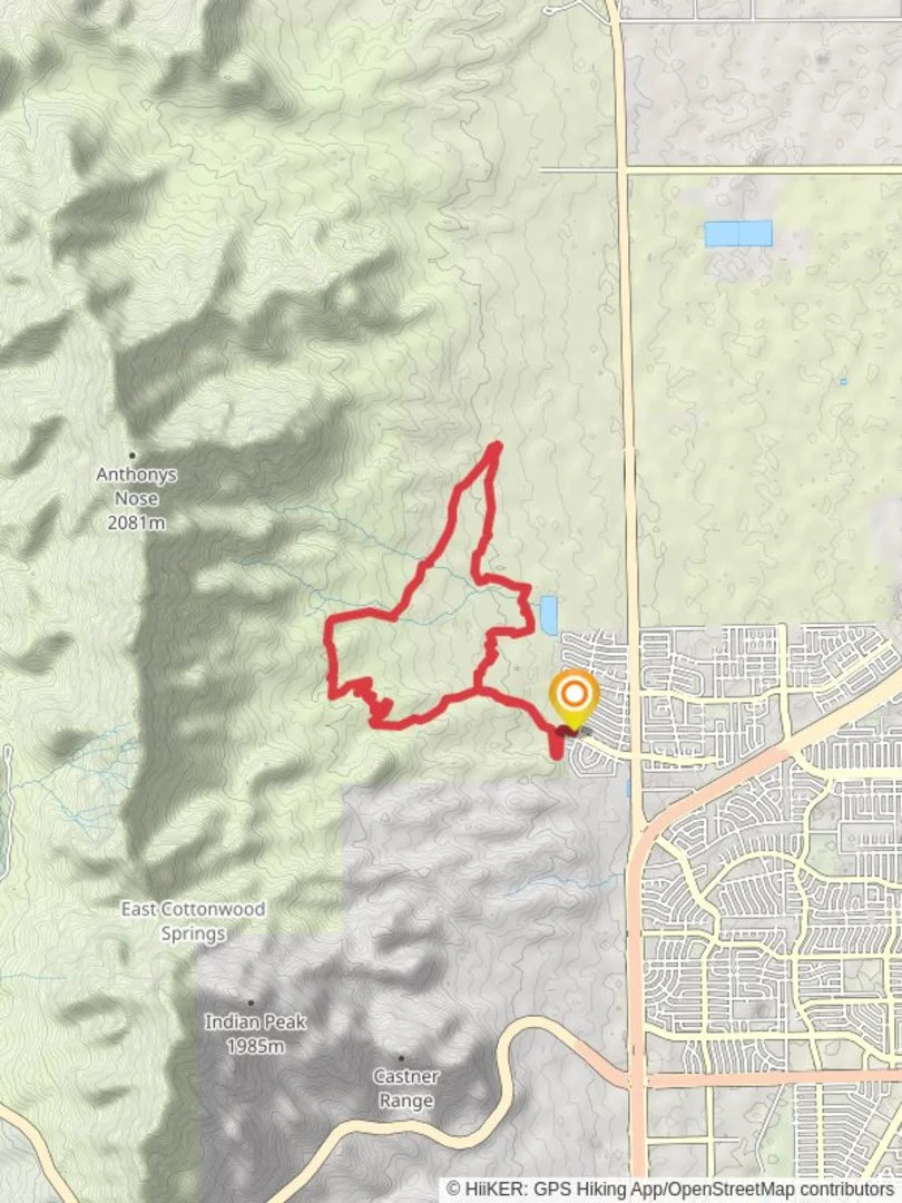 Lazy Cow, Mad Cow and Blue Moon Loop El Paso County Texas