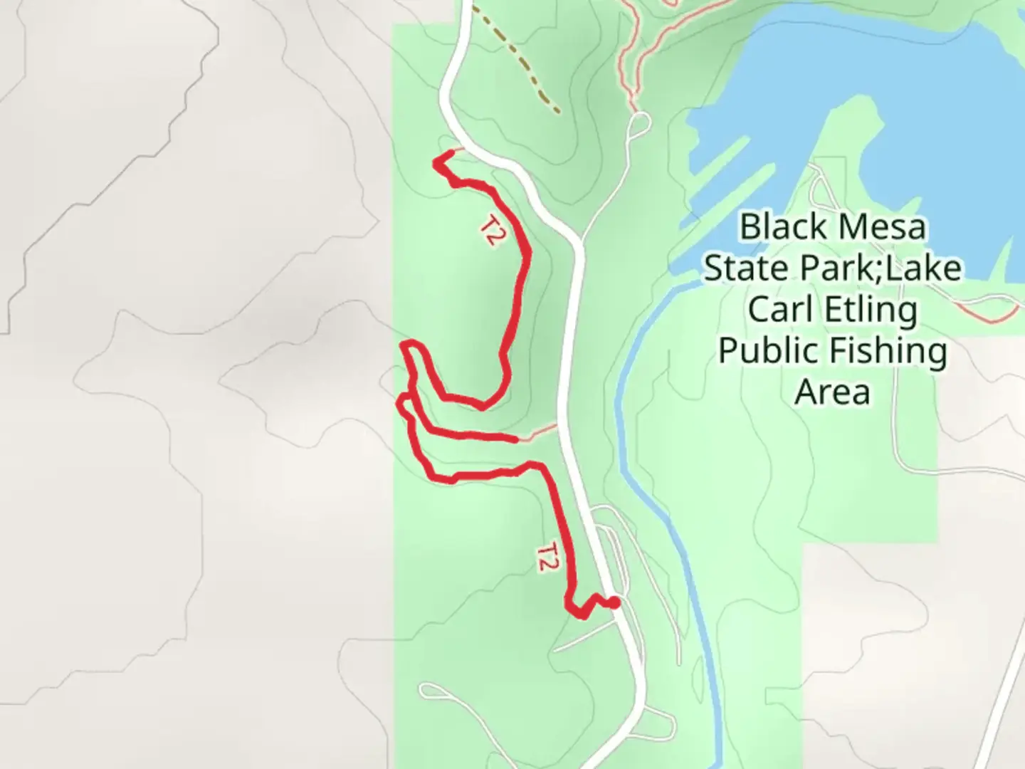 An image depicting the trail Vista Hiking Trail and its surrounding area.