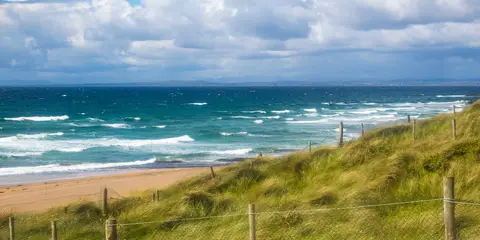 An image depicting the trail Caher Valley Loop and its surrounding area.