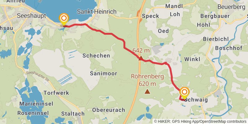 Heilige Landschaft Pfaffenwinkel - Ostschleife stage 3 Map