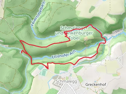 Rinkenburg and Jägerhaus Loop - Schmalegg