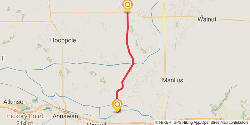 Hennepin Canal Parkway to ADT stage 3 Map