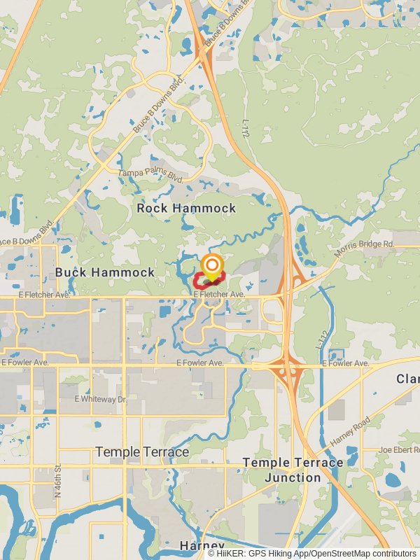 Lettuce Lake Parkway Loop mobile static map