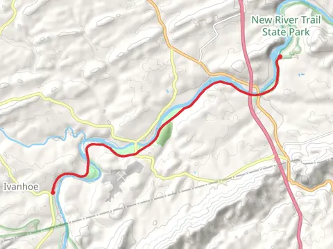 New River Trail - Ivanhoe