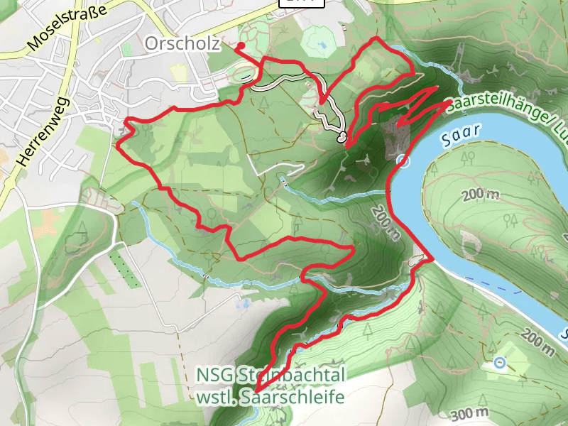 Cloefpfad and Vogellehrpfad Loop
