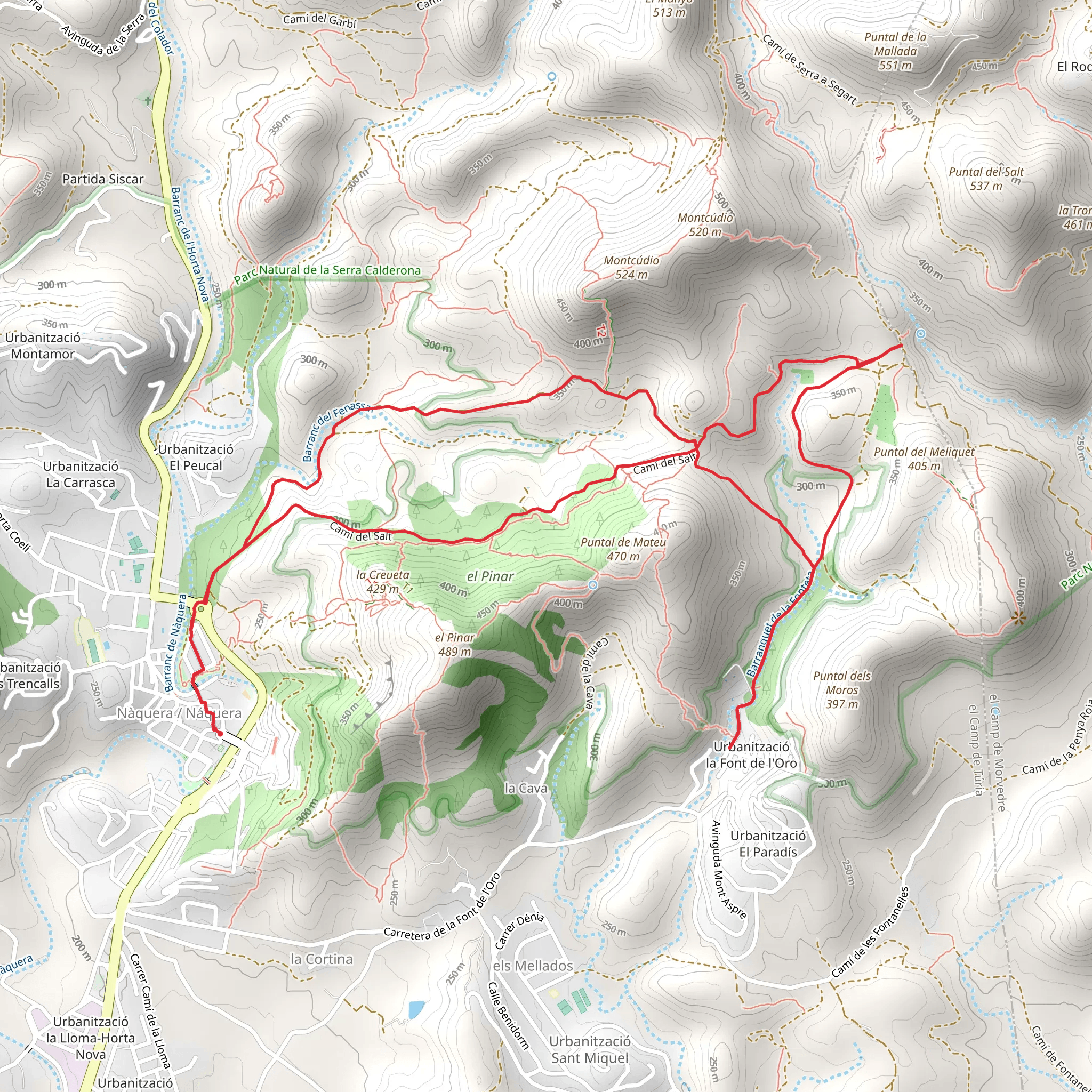 Salt Route PR CV 329 mobile static map