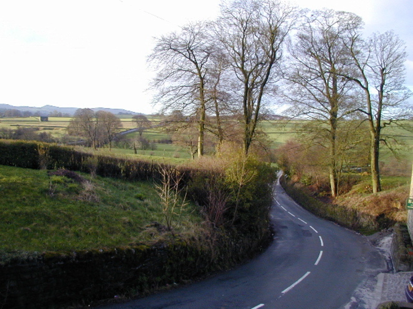 An image depicting the trail Hollinsclough Loop from Longnor and its surrounding area.