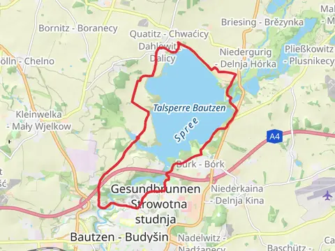 Angelbereich Talsperre Bautzen Loop