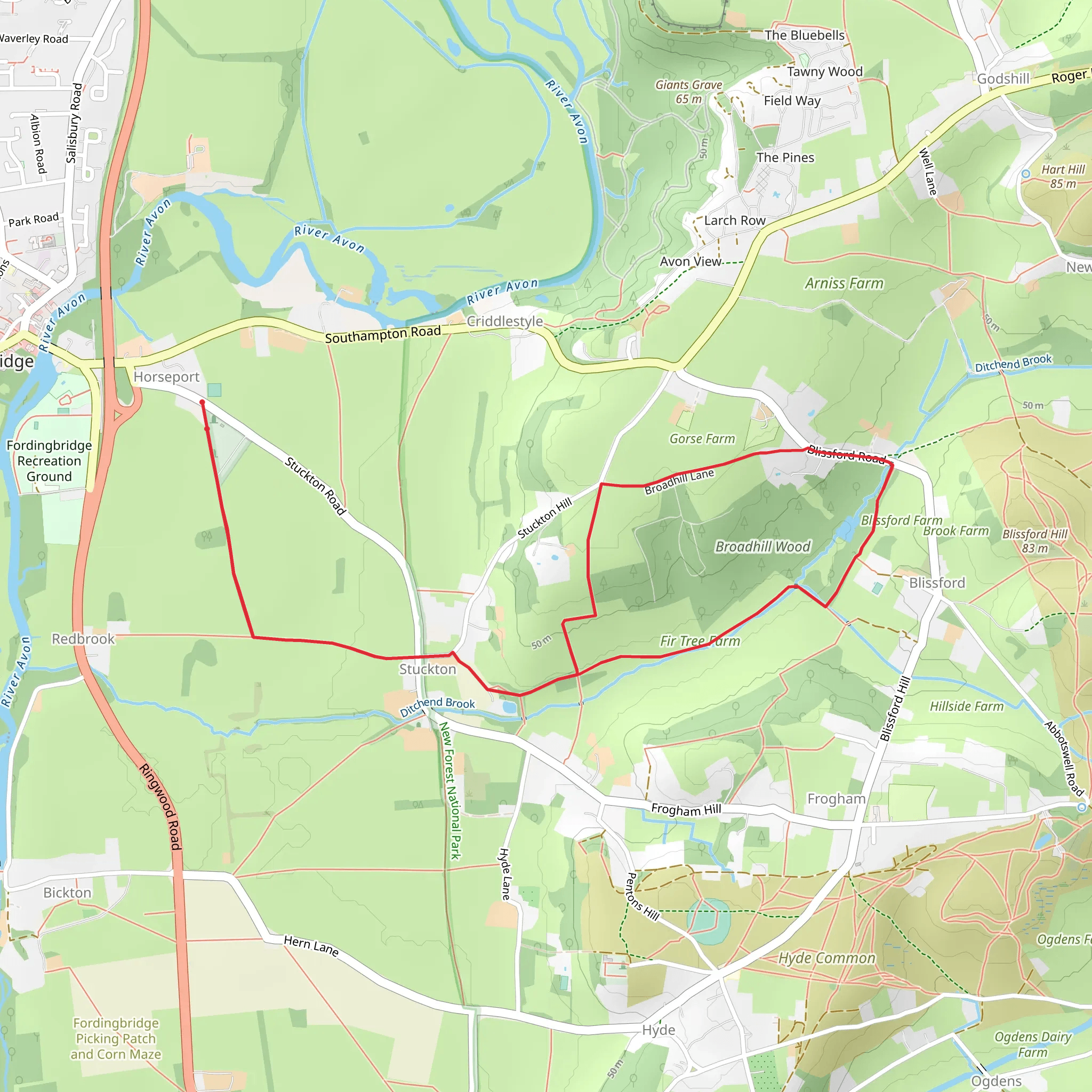 Stuckton Iron Works mobile static map