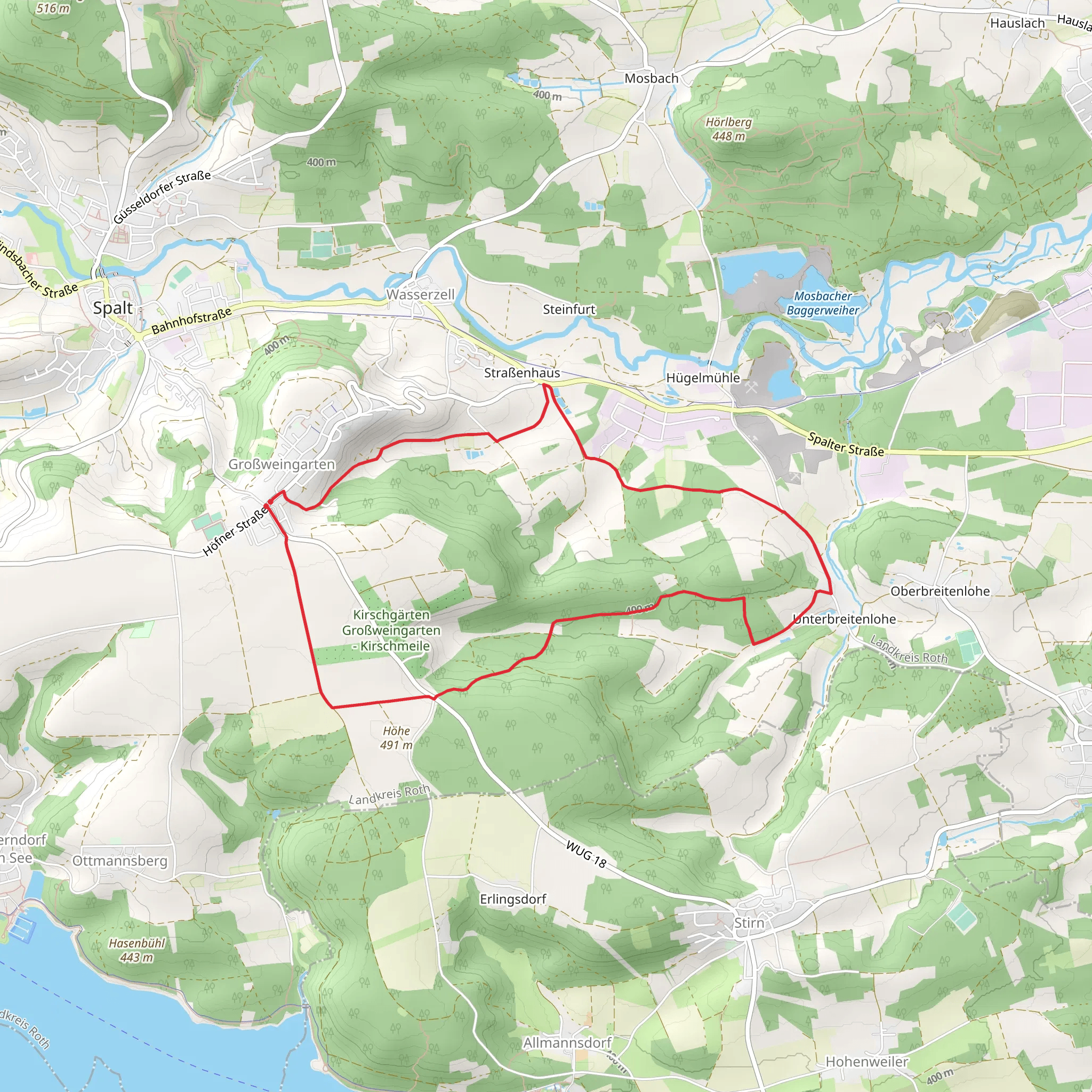 Spalt IVV mobile static map