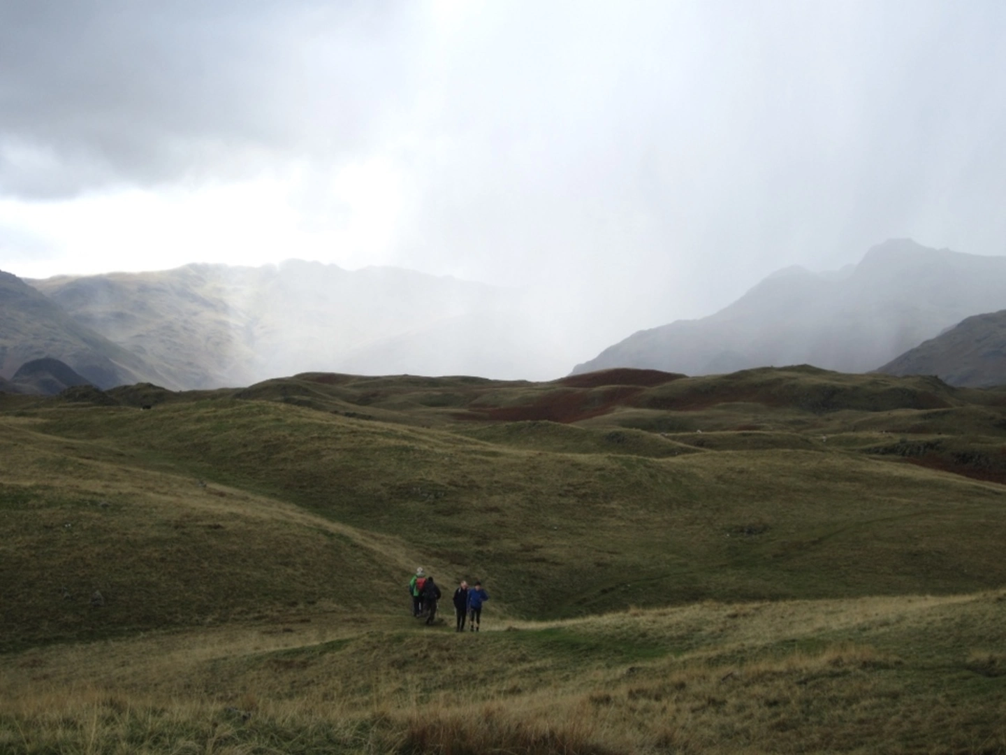 An image depicting the trail Silver How Hill and its surrounding area.