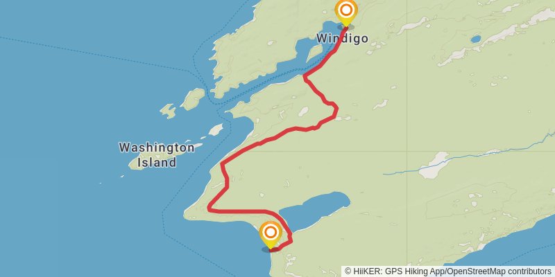 Feldmann Ridge and Greenstone Ridge Loop stage 3 Map