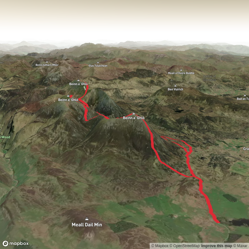 Hike from Blair Athol Return