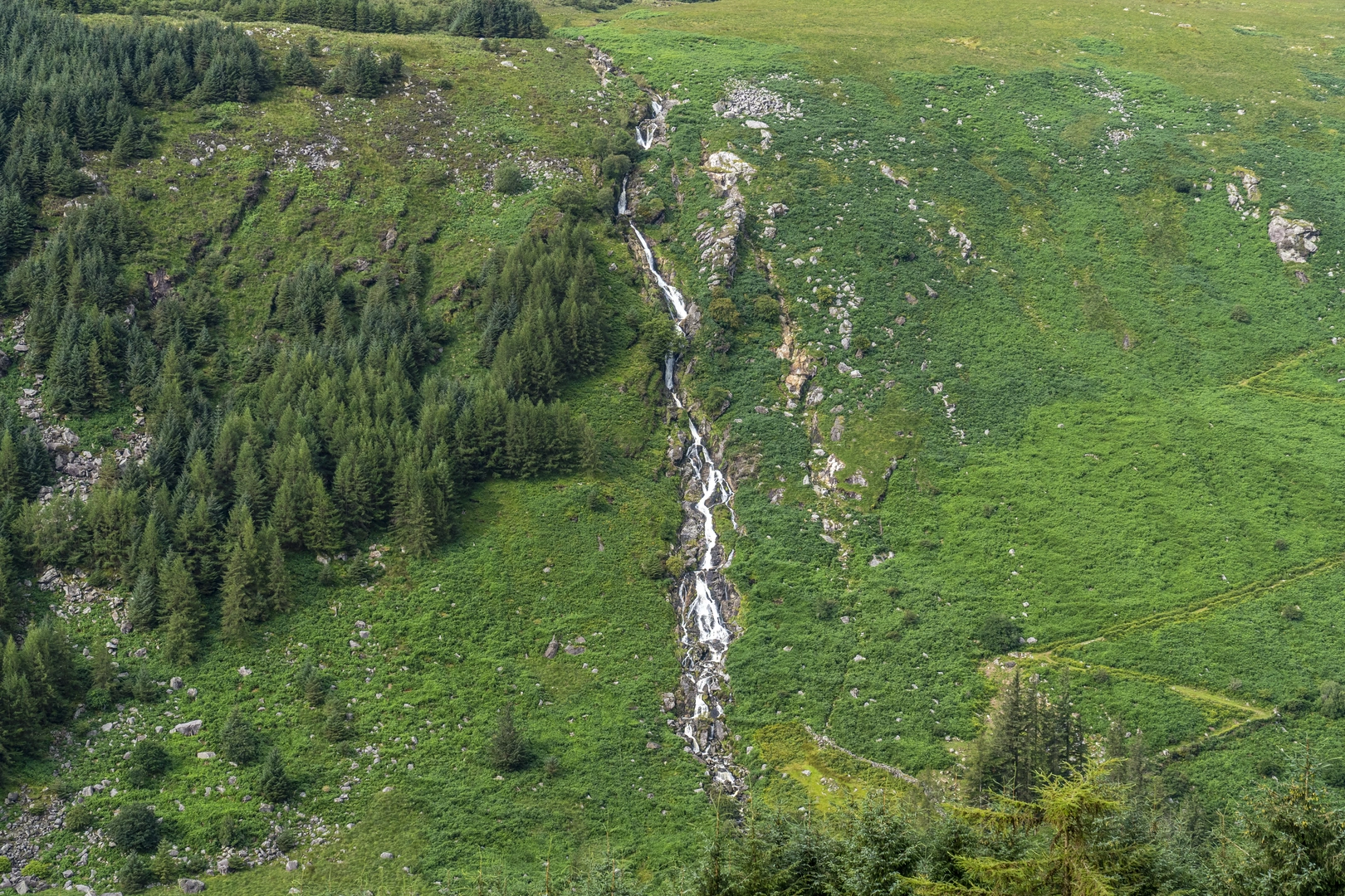 An image depicting the trail Ballinafunshoge - Miner's Path and its surrounding area.