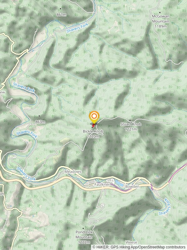 Bickle Knob Out and Back