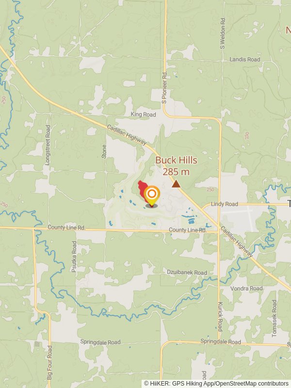 Michigan Legacy Art Park - Amphitheater Loop Trail