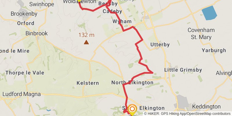 Johnson Silver Lincs Way stage 2 Map
