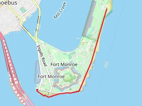 Fort Monroe Shore Walk