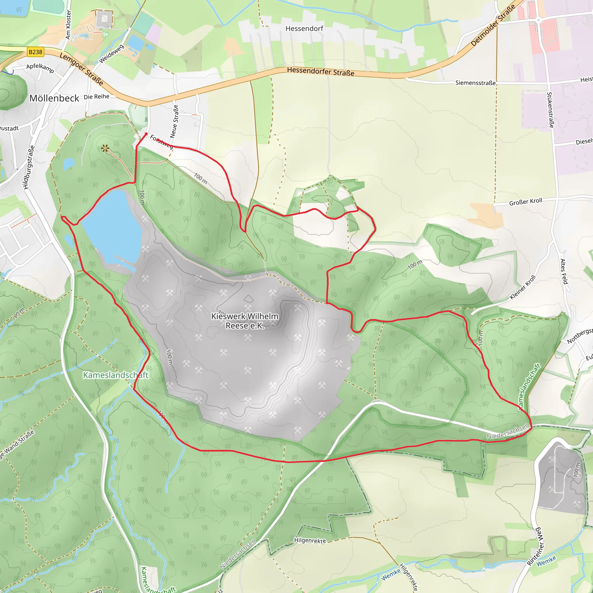 RI9 Kahlenberg Route mobile static map