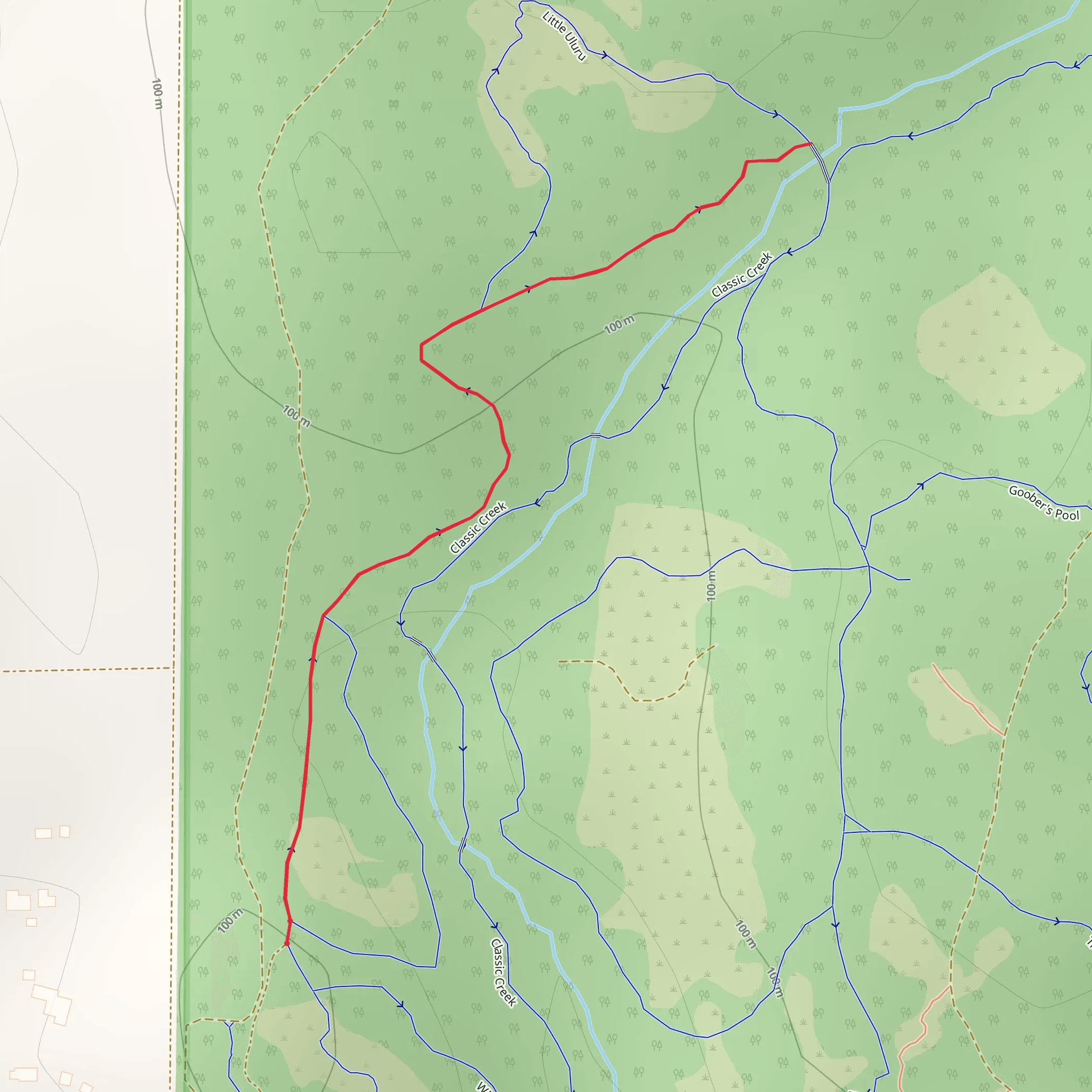 Jump Track mobile static map