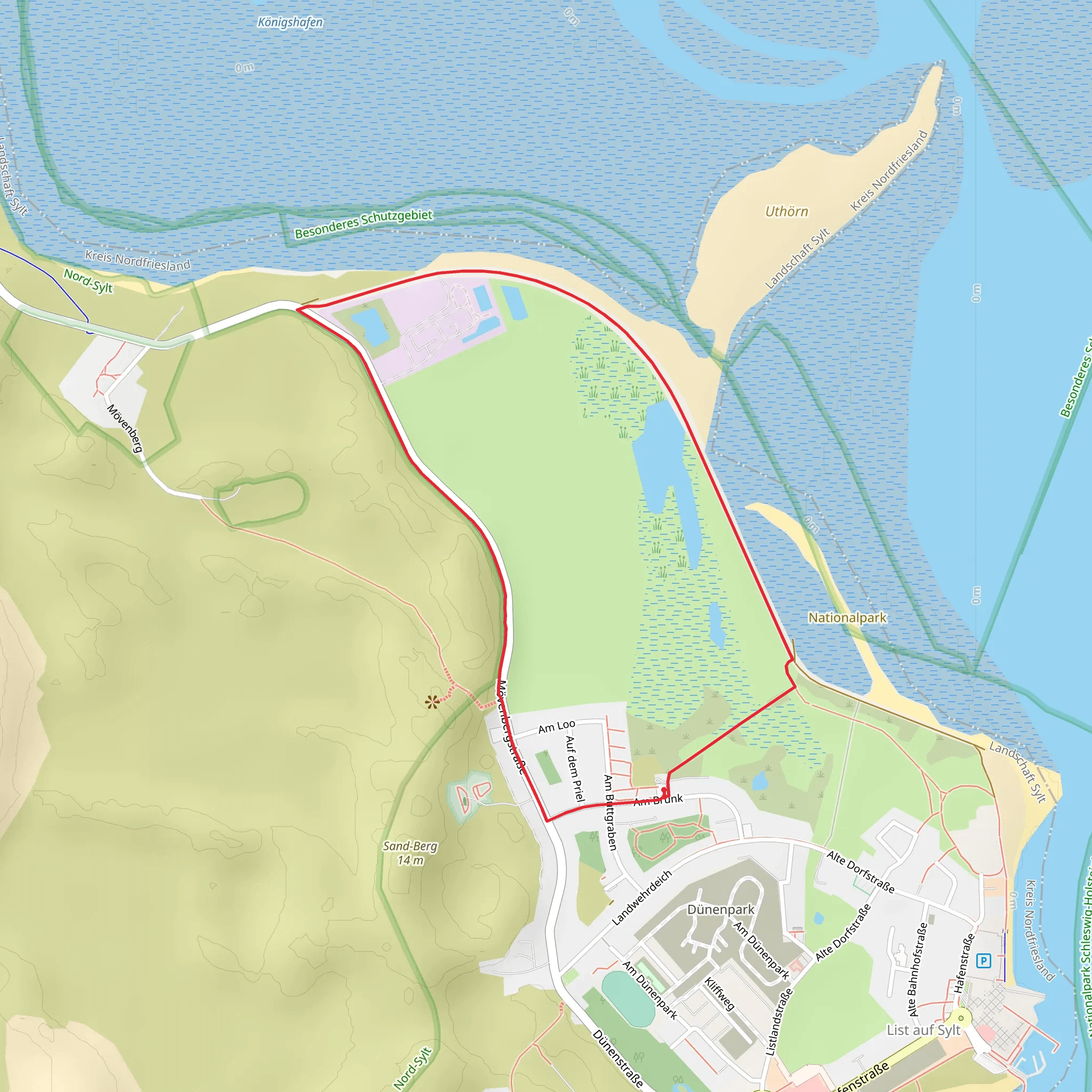 List Loop mobile static map