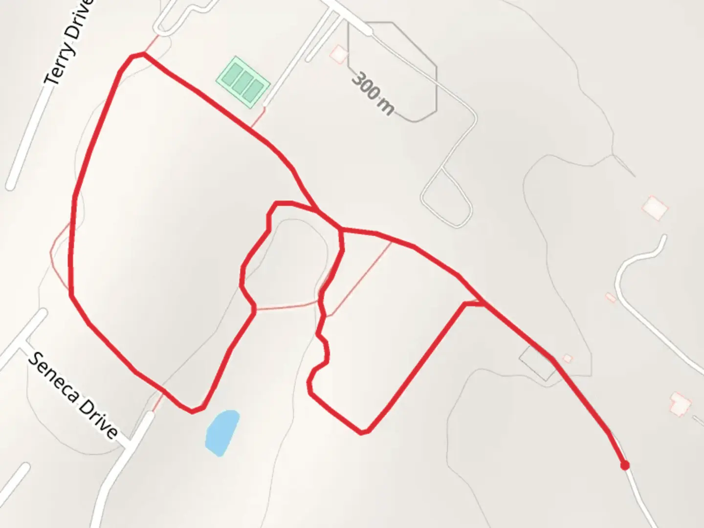 An image depicting the trail Boonesboro Road Loop and its surrounding area.